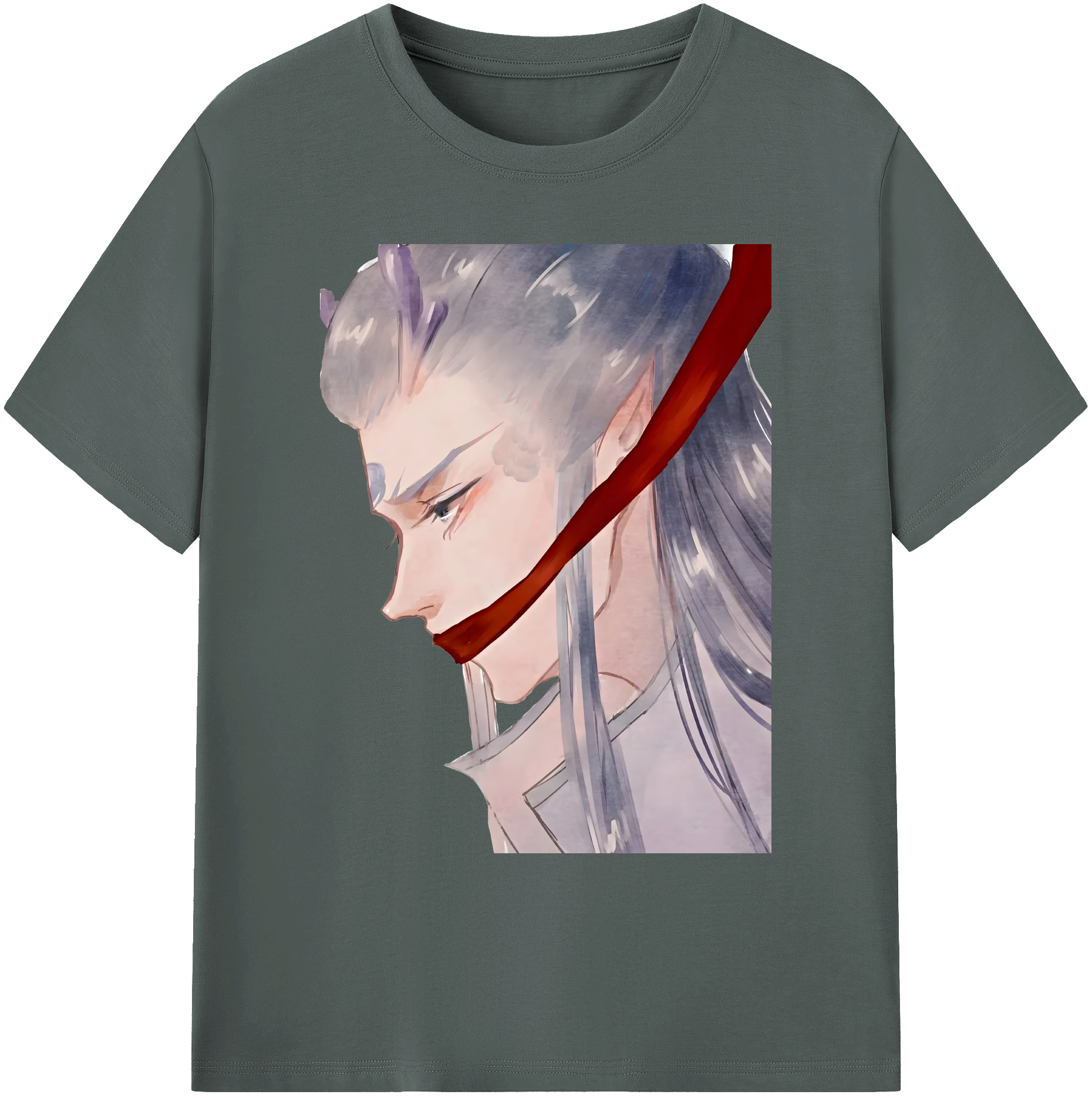 （画像用） Ne Zha 2 ナタ 魔童の大暴れ 綿100％ メンズ半袖Tシャツ｜肌触りやわらか＆通気性